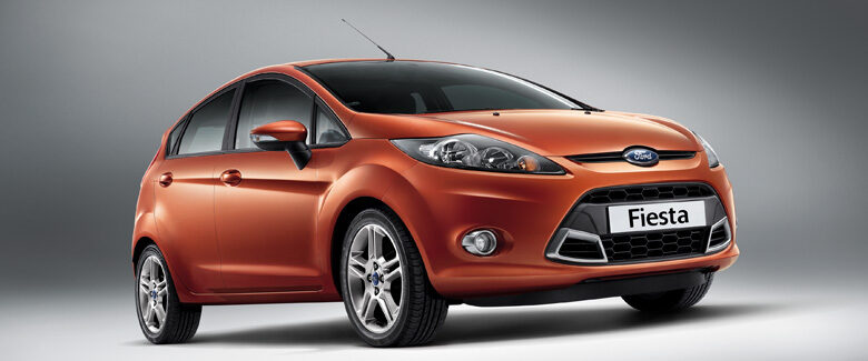 Ford Fiesta: Stylish compact car with sleek design and efficient performance.