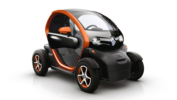 Renault Twizy: A compact and electric urban vehicle, known for its futuristic design and eco-friendly performance.