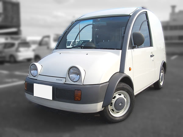 Nissan S-Cargo, a quirky and distinctive compact van with a snail-inspired design.