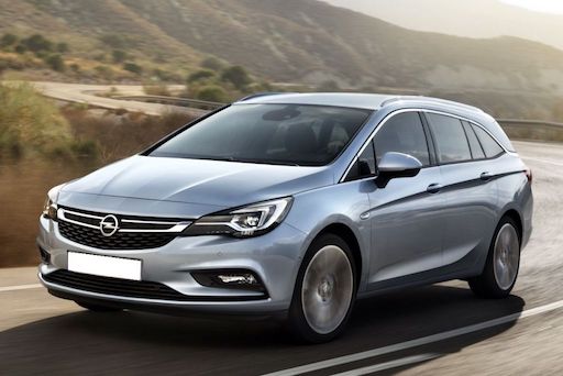 Image of a sleek Opel Astra, showcasing its modern design, clean lines, and contemporary styling.